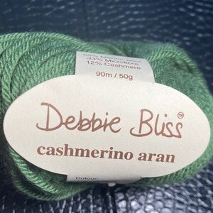 NWT Debbie Bliss Cashmerino Aran 53%Merino 33%Microfibre 12% Cashmere